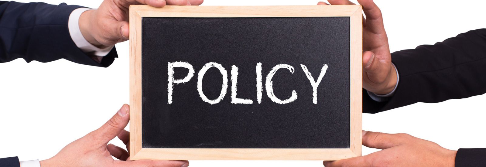 Policy in black board